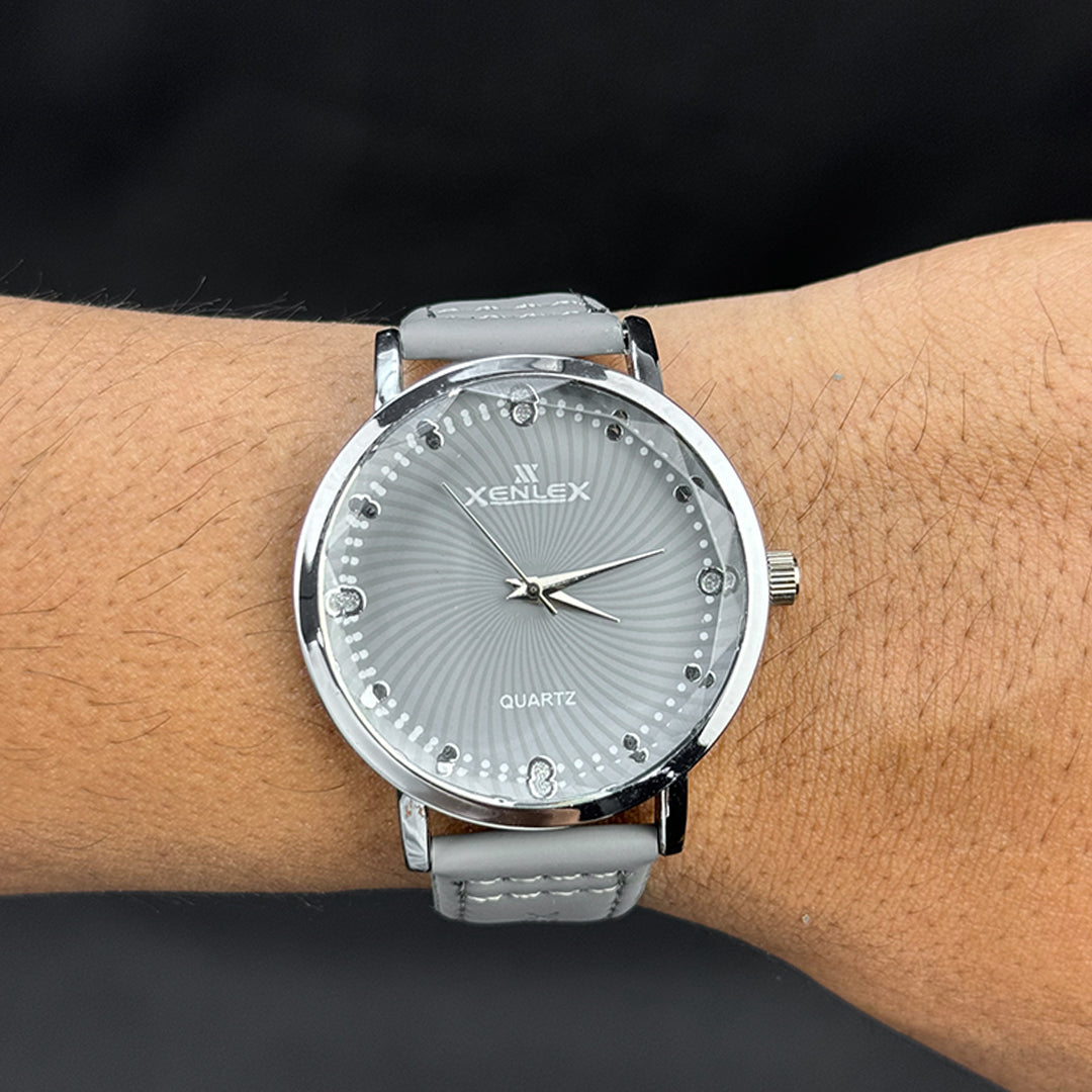 Luxury Xenlex Classic Watch - Matte Grey