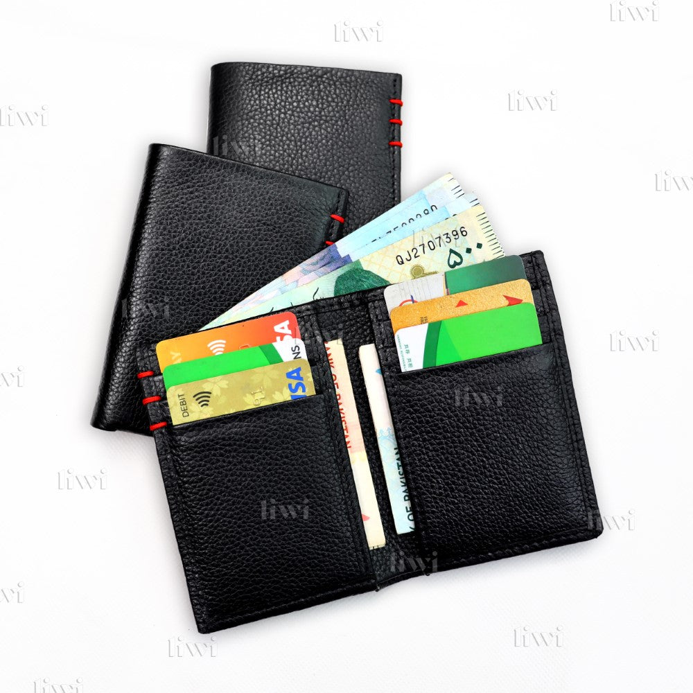 Triple Stroke Soft Wallet – Sleek. Secure. Everyday Essential