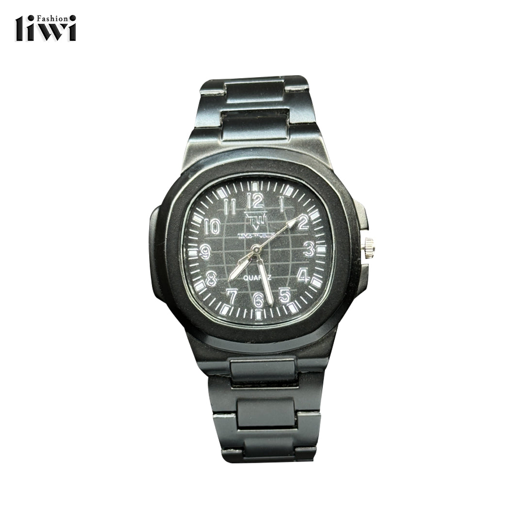 Branded PF Style Luxury Watch - Black