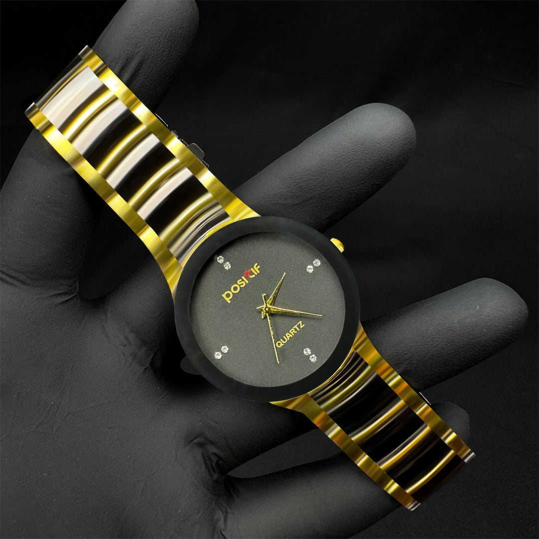 Classic Quartz Watch - Yellow/Black