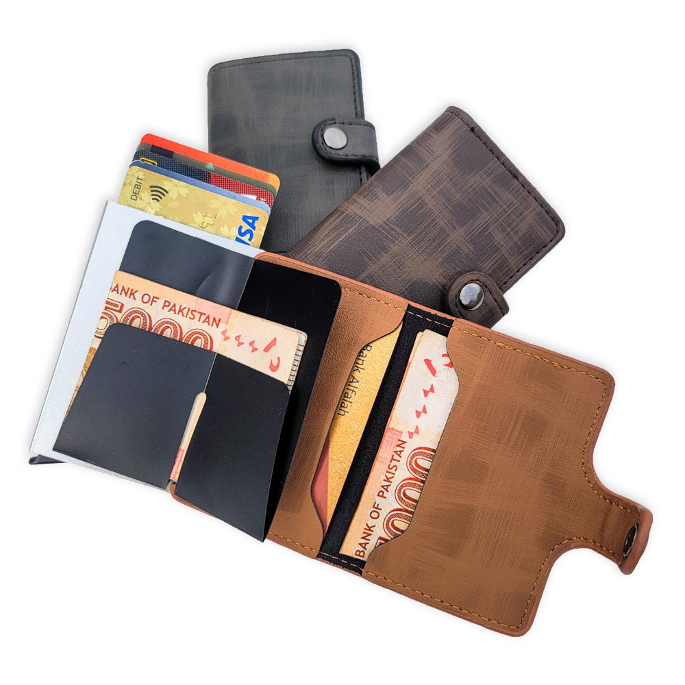 Pop-Out card holder Wallet