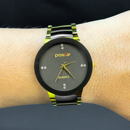 Classic Quartz Watch - Yellow/Black