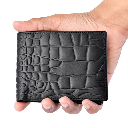 Croc Pattern Wallet