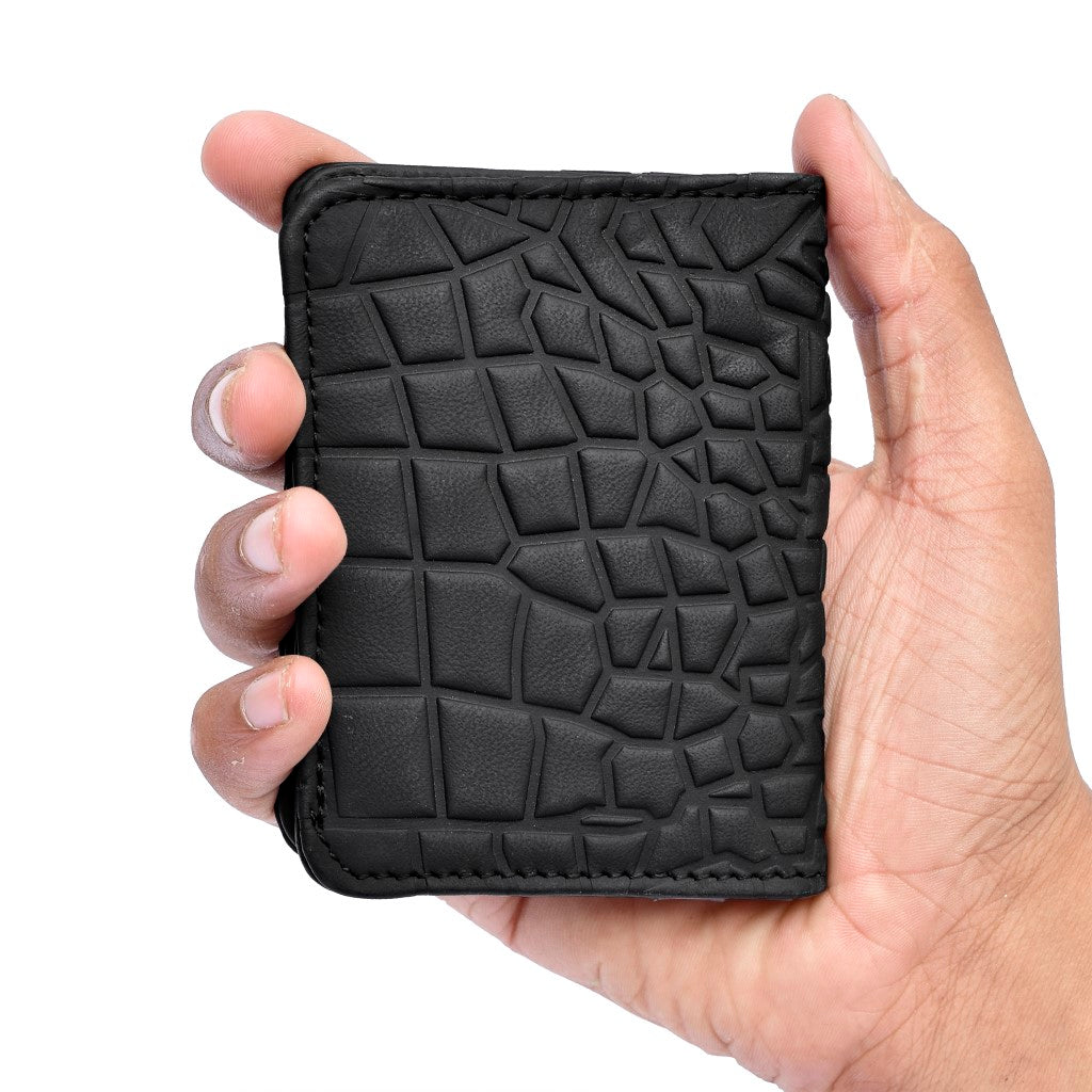 Mini Croc Pattern Wallet