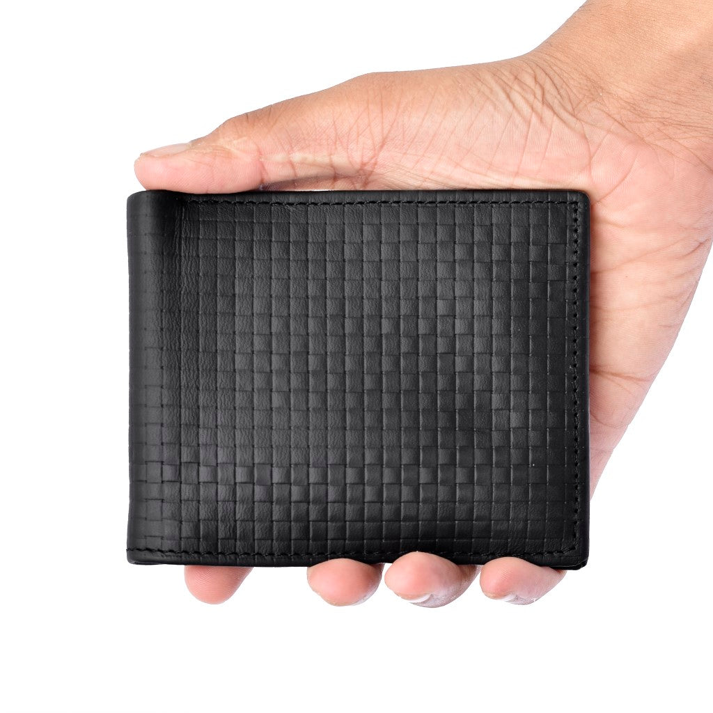 Checkered Pattern - Bifold Soft Wallet