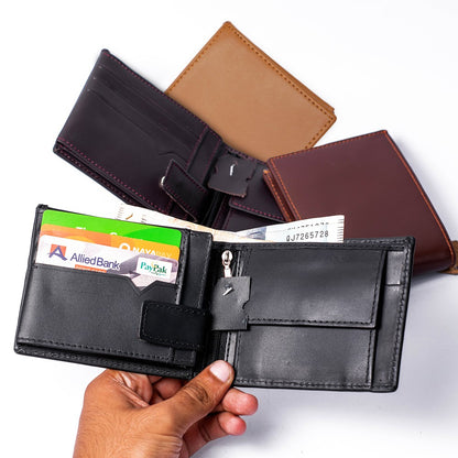 Ostrich Black Wallet