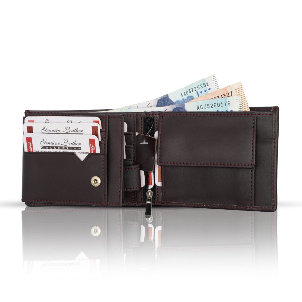 Ostrich Black Wallet