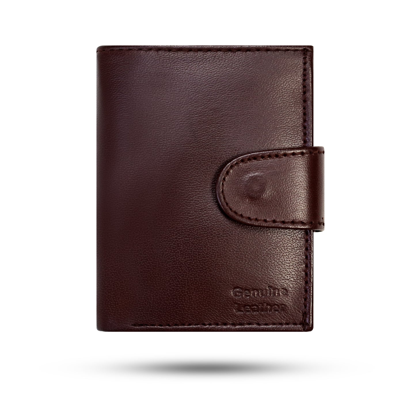 Button Closure Soft Wallet