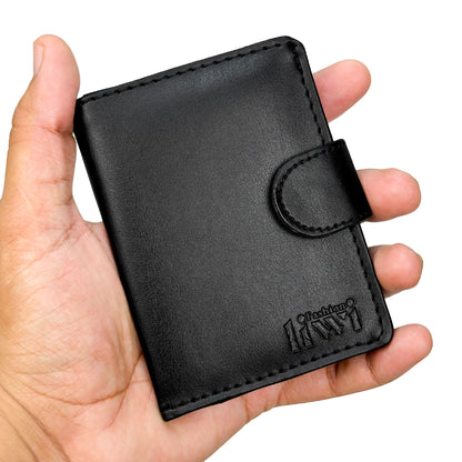 Minimool Button Closure Wallet