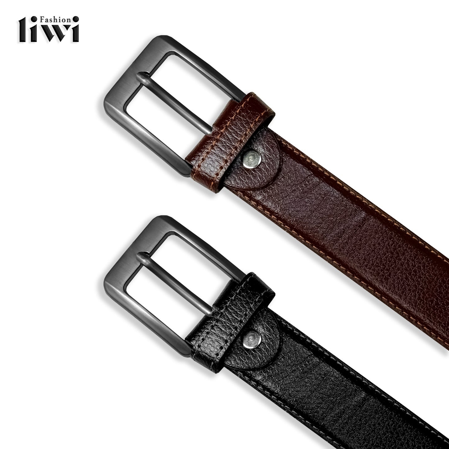 Double Coated Pure Leather Belt