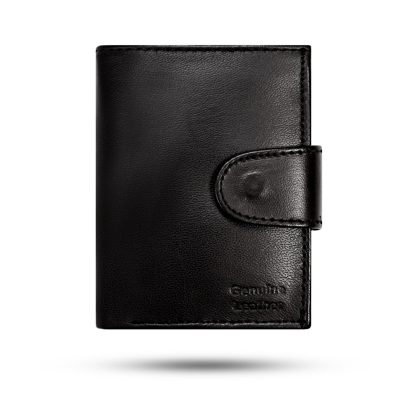 Button Closure Soft Wallet