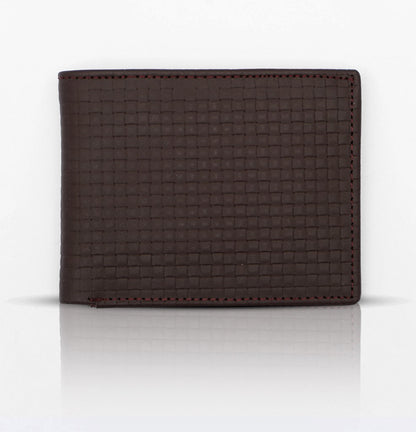 Checkered Pattern - Bifold Soft Wallet