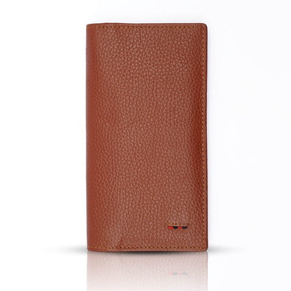 Milled Pattern Long Wallet