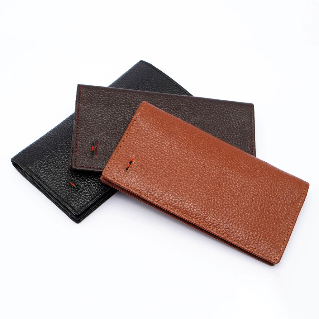 Milled Pattern Long Wallet