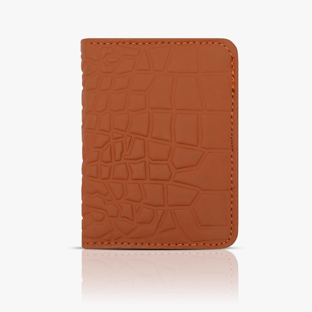 Mini Croc Pattern Wallet